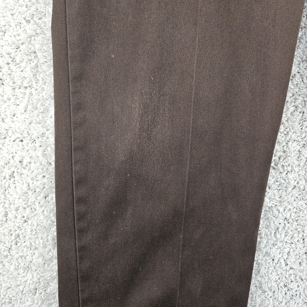 Vintage 90s Dickies Pants Mens 40x30 (39x27) Brown Skater Work 90s Made USA - Picture 8 of 13